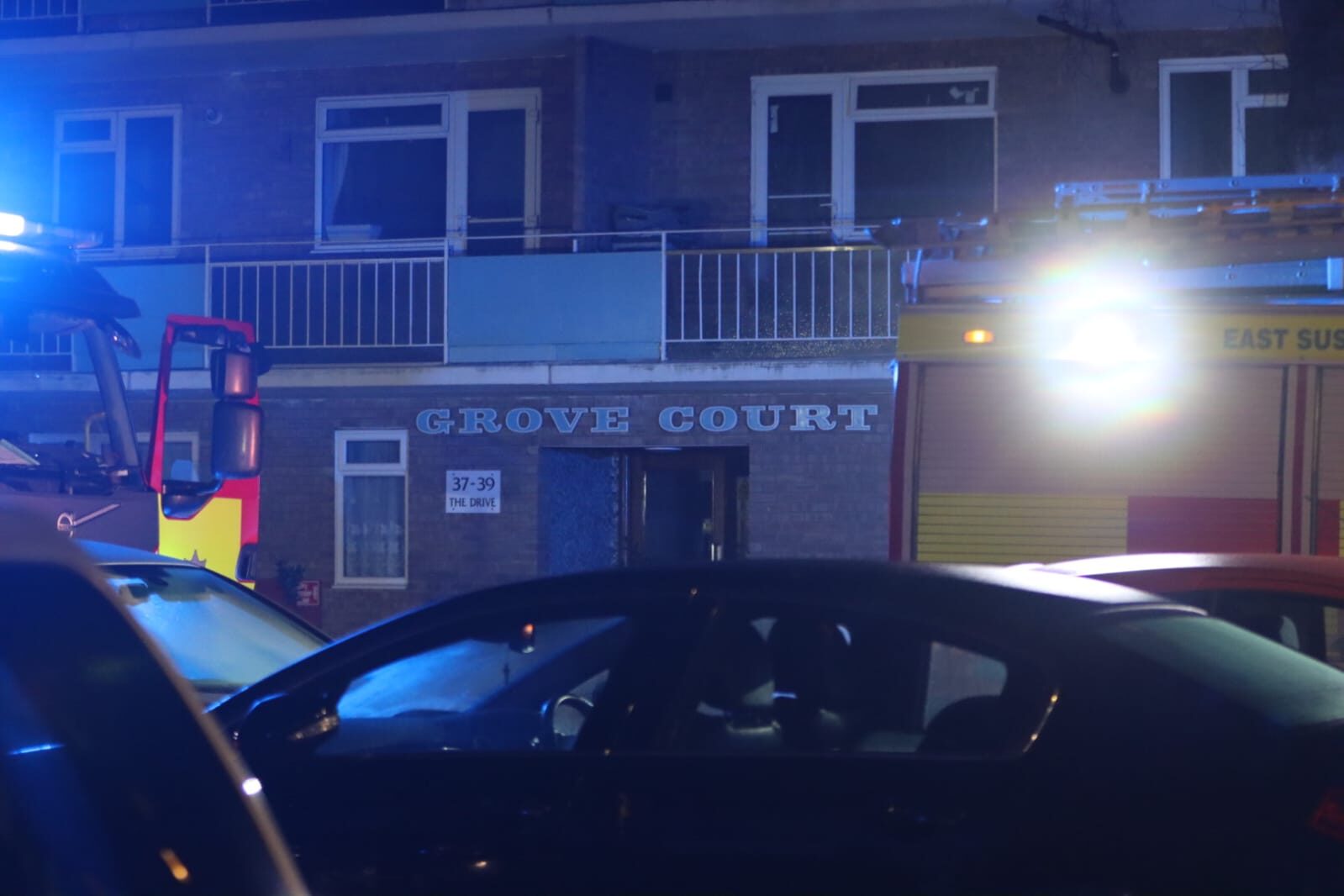 Emergency Services Called To Flats In Hove After Residents Report "massive"