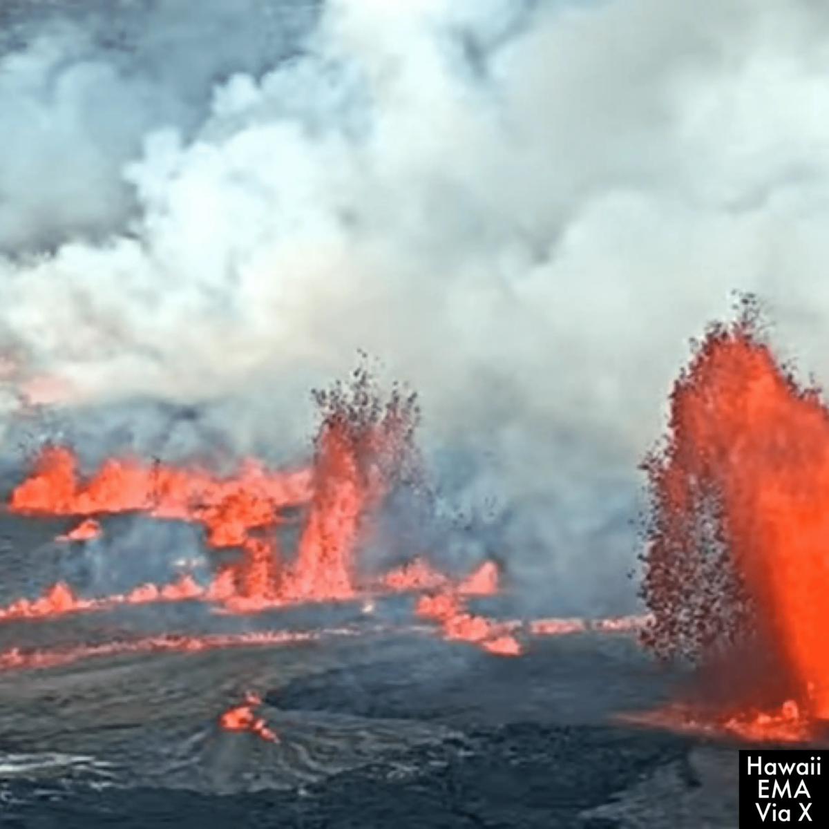 Kilauea Volcano Erupts Once Again In Hawaii, Spewing Lava Fountains