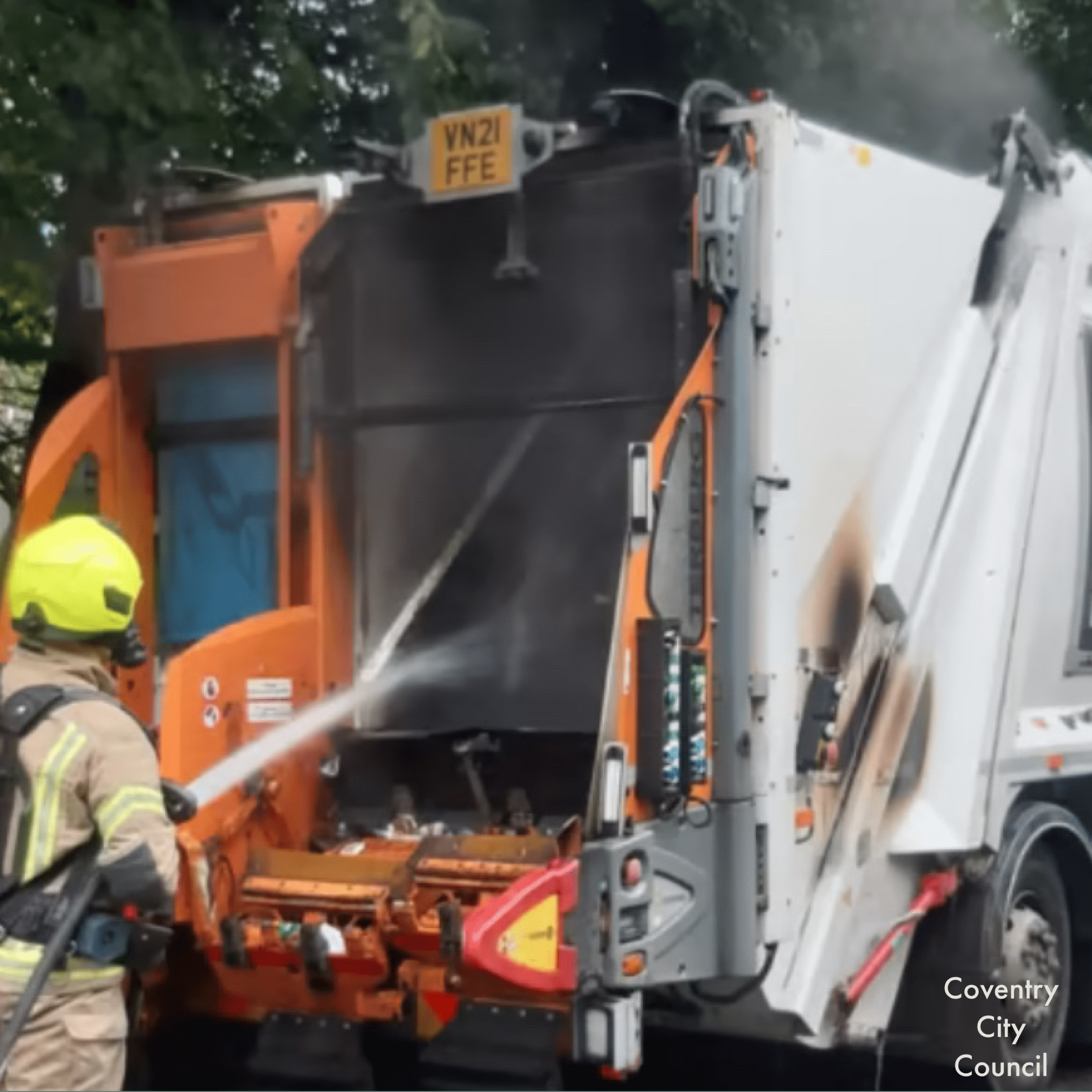 Serious Fire In Canterbury Recycling Dustcart Sparks Urgent Warning About Batteries