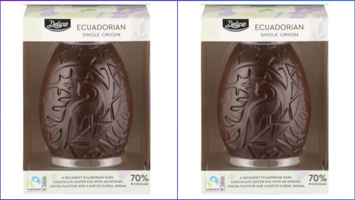 Lidl Gb Has Issued A Recall For Their Deluxe Ecuadorian Single Origin Easter Egg Because It May Contain Milk Which Is Not Declared On The Label