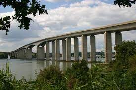 The A14 Orwell Bridge In Suffolk Is Closed In Both Directions Due To A Police-led Incident