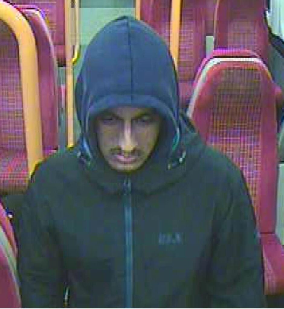 Police investigating a sexual assault on-board a train between Windsor Eton Riverside and Staines are today releasing this CCTV image in …