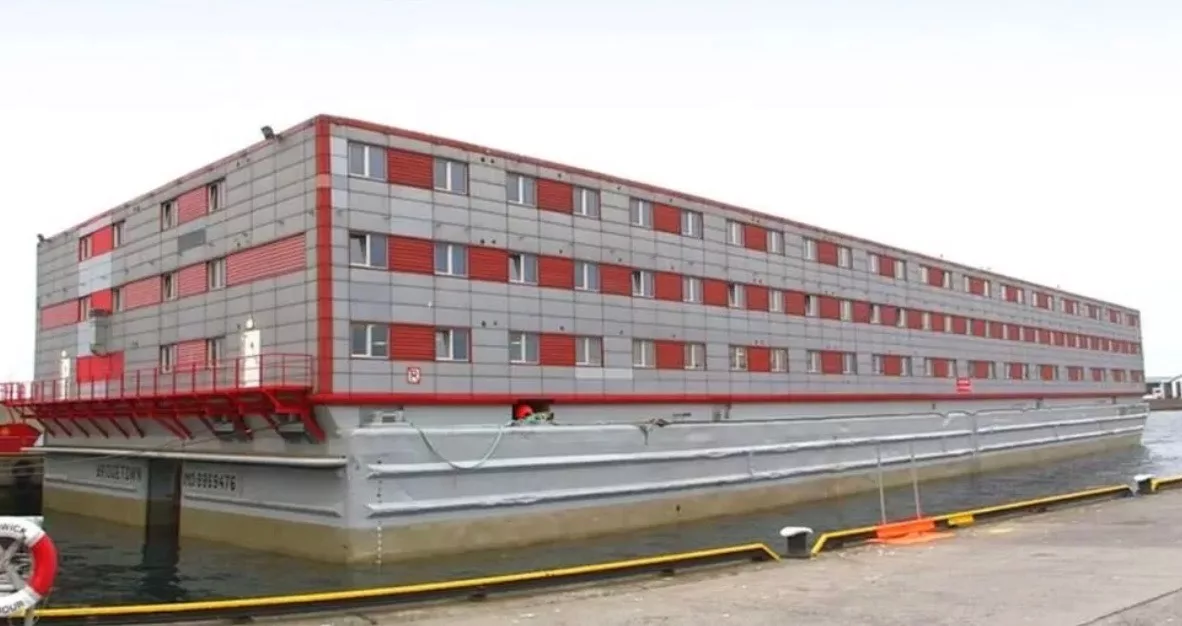 The Decision By The Uk Government To House Around 500 Adult Male Migrants On A Barge On The Dorset Coast Has Sparked Controversy And Criticism From Various Quarters