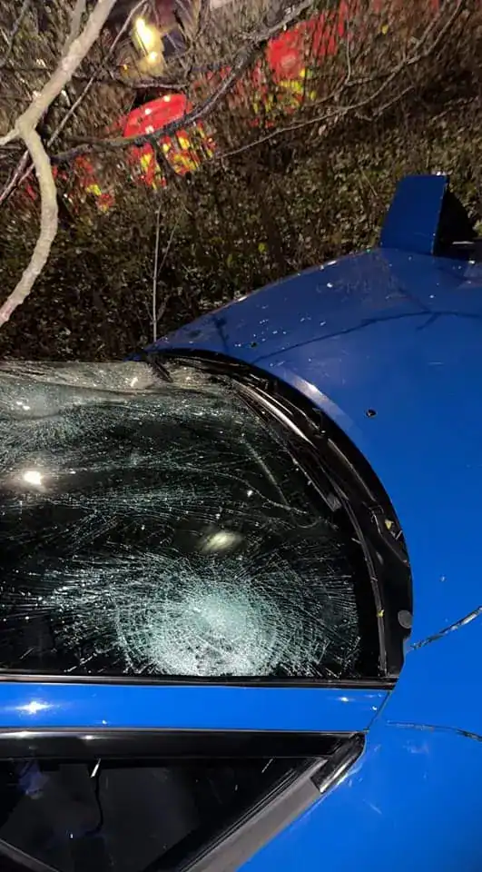 Four People Injured, Including At Least One Female, In A Serious Incident At A Car Meet In Portsmouth.