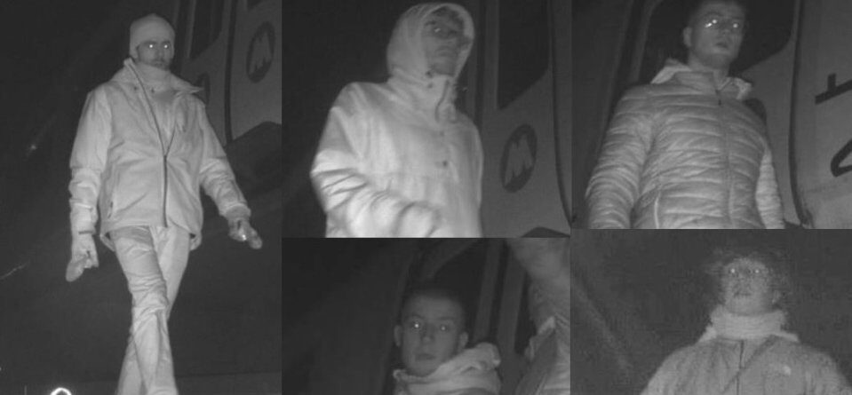 Police Would Like To Speak To These Individuals In Relation To A Number Of Incidents Of Graffiti Over The Past Few Months