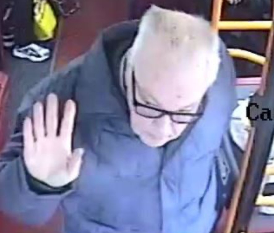 Officers Have Issued A Cctv Image Of A Man They Want To Speak To Following An Incident On A Bus In Warrington