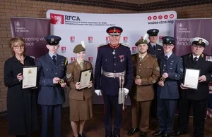 Ten People Recognised By His Majesty’s Lord-lieutenant Of Clwyd