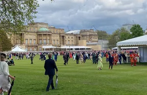 Nda Staff Get The Royal Treatment At Buckingham Palace Garden Party