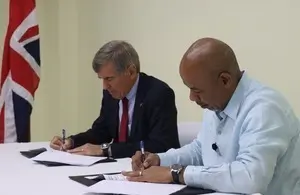 Uk Signs Agreement With Caribbean Community Climate Change Centre