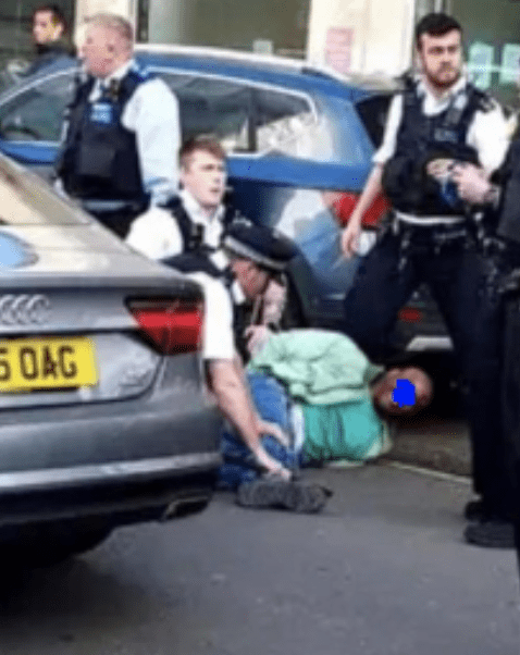 Pictured:man Arrested After Two Officers Injured In West London