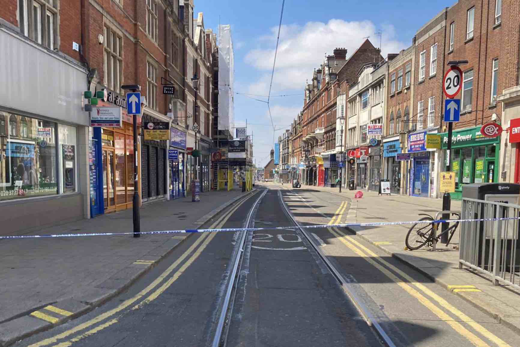 Tramline Remains Closed After Man Is Stabbed In The Early Hours In Croydon