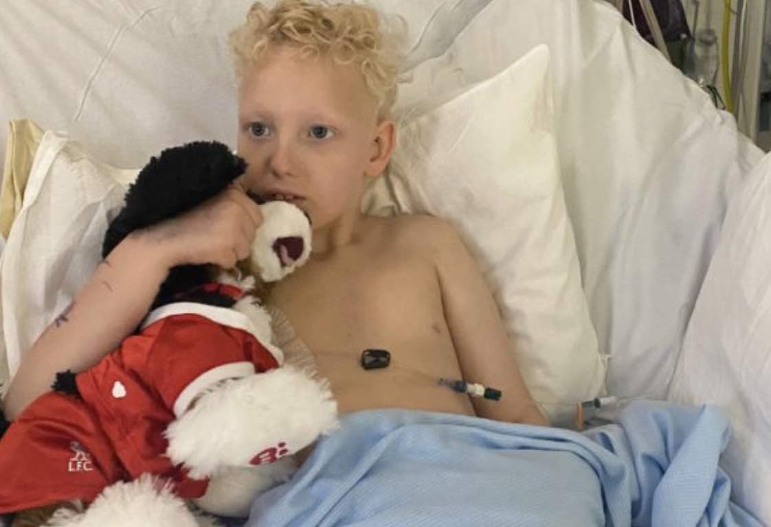 Tyler Thompson is 8 Years Old And  Is One Of The Happiest, most Loving boys In The World