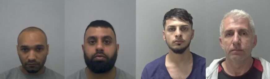 A Small Organised Criminal Network Who Arranged The Importation Of Guns, Ammunition And Heroin Have Been Sentenced To A Total Of 42 Years' Imprisonment