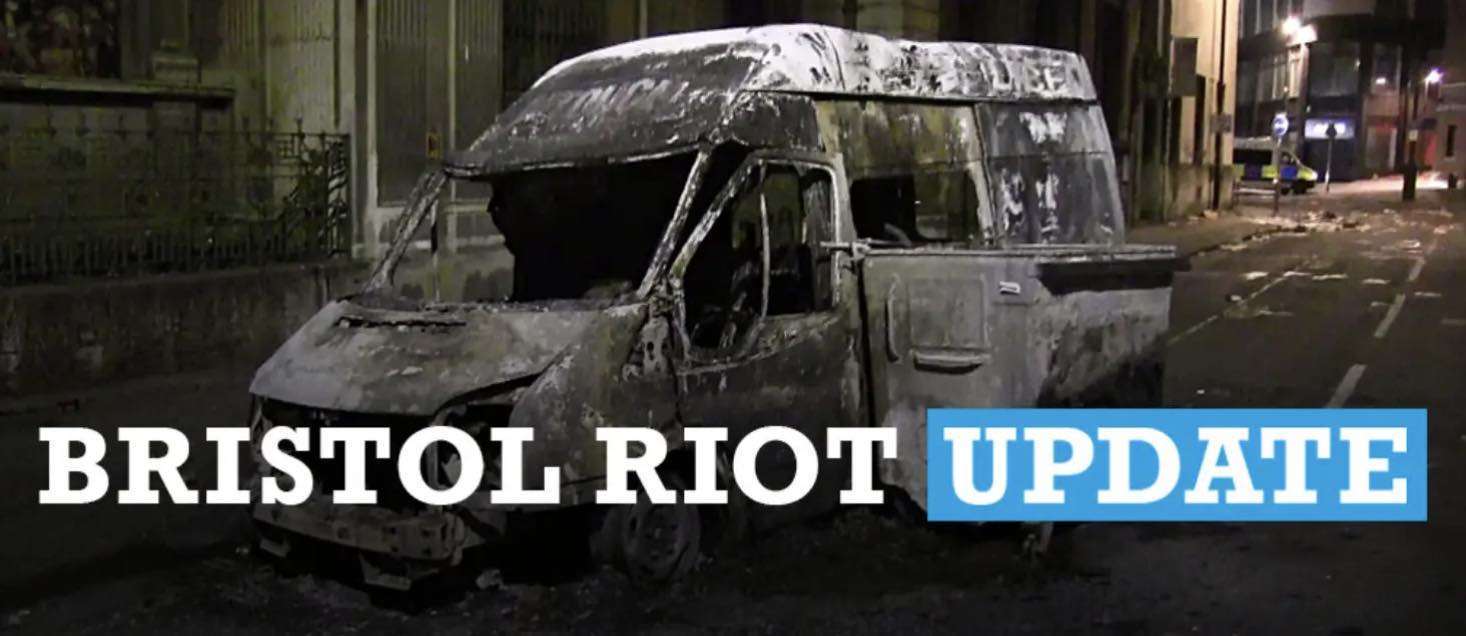 Seven More People Have Been Charged With Riot In Connection With The Violence Which Broke Out In Bristol City Centre On Sunday 21 March