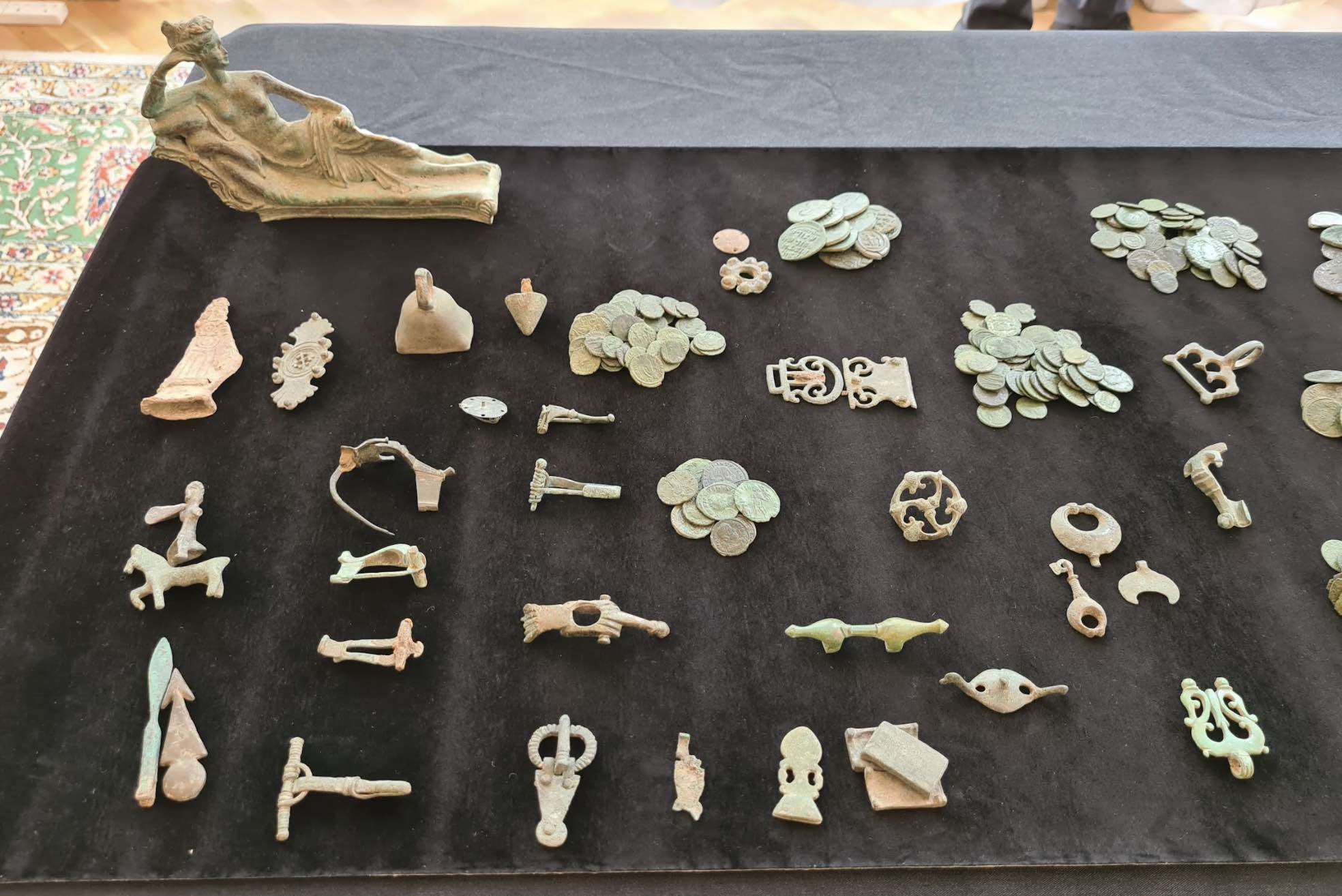 Ancient Artefacts Smuggled Into The Uk Have Been Formally Returned To The People Of Bulgaria Following The Conclusion Of A Kent Police Investigation