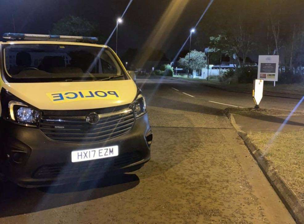 Officers Arrived To The Estate To Find In Excess Of Hundred People Gathered With Their Vehicles