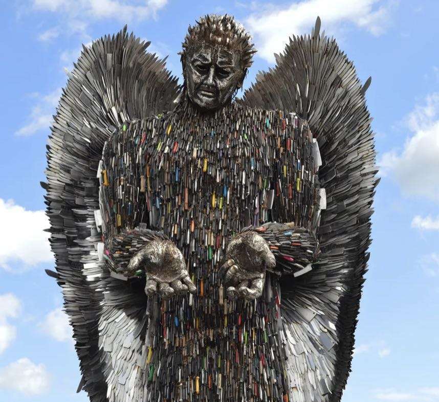 A Powerful Monument Warning Of The Dangers Of Knife Crime Is Arriving In The City This September
