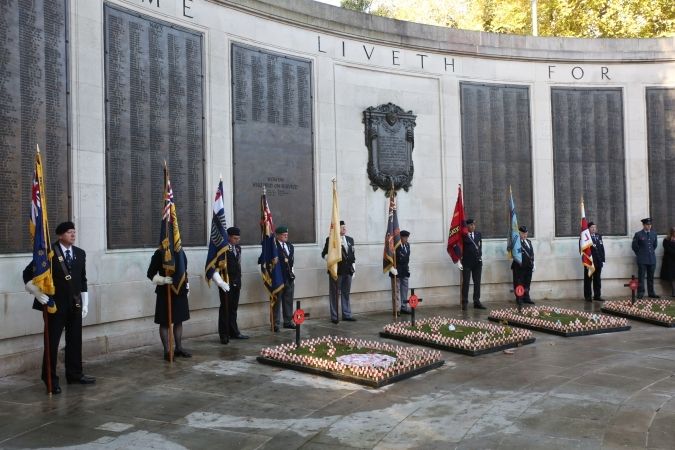 Portsmouth Fell Silent To Remember The Lives Of Those Lost In War