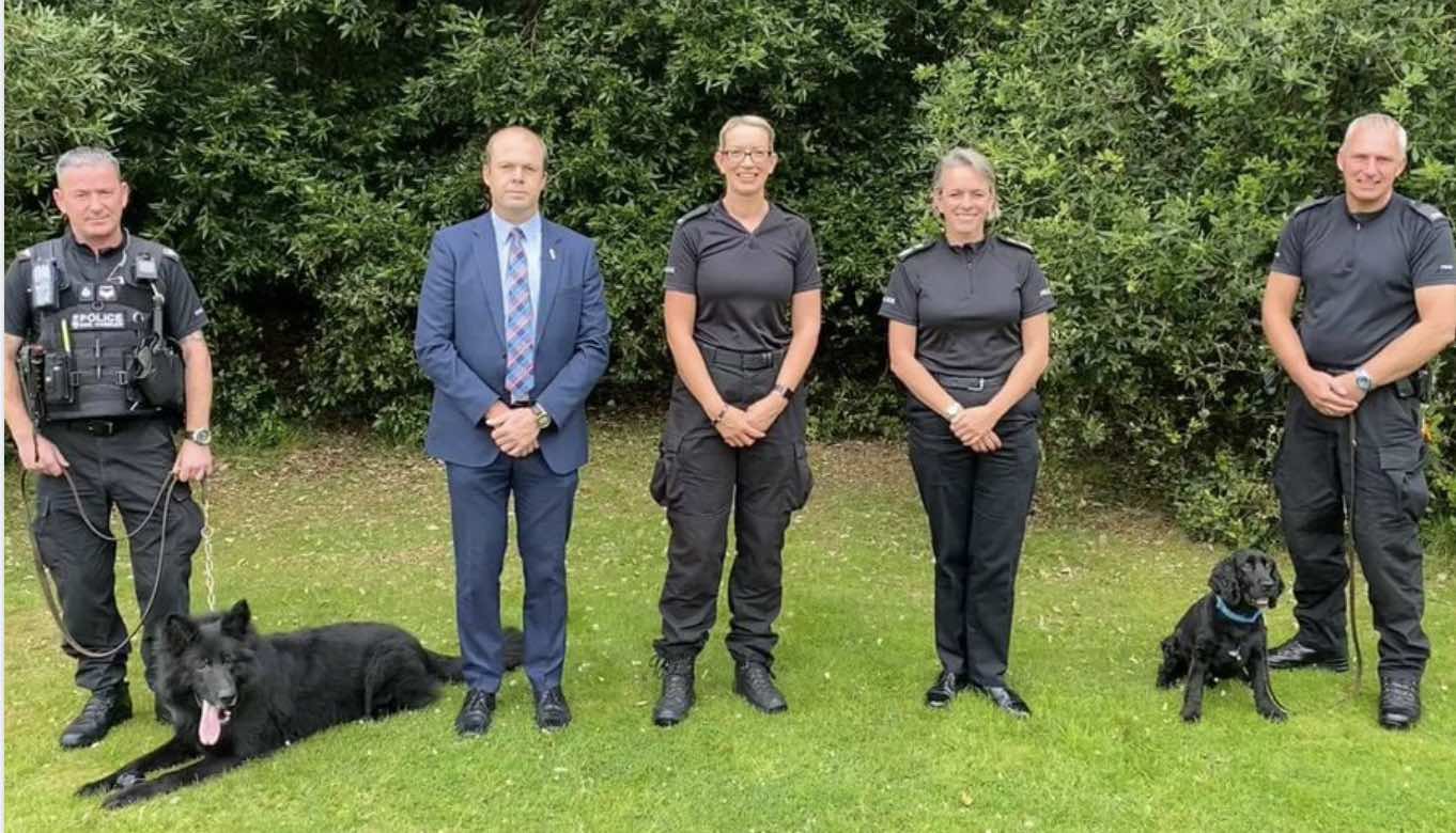 Hampshire Police Federation Provides Support For Retired Police Dogs In Hampshire And The Thames Valley