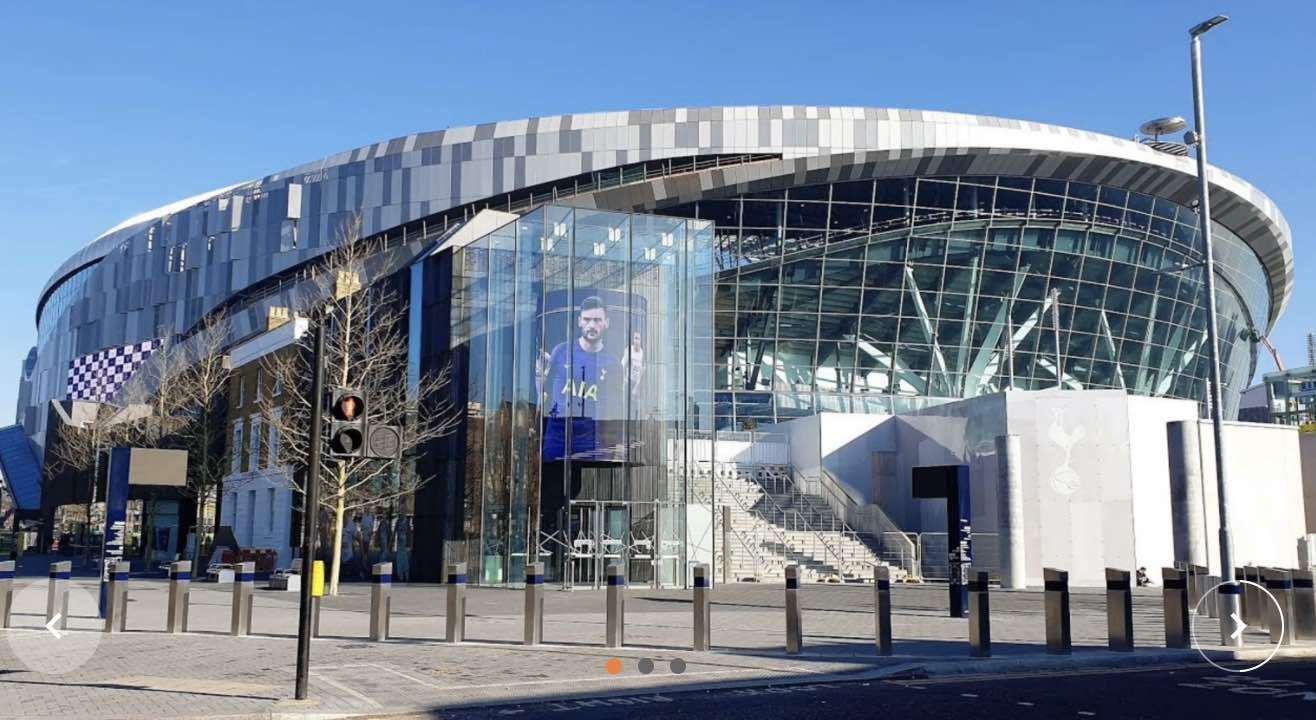 Updated:300 People Evacuated From Tottenham Football  Club  After Blaze Breaks Out