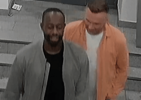 Police Have Released A Cctv Image Of Two Men They Wish To Speak To As Part Of An Investigation Into A Sexual Assault