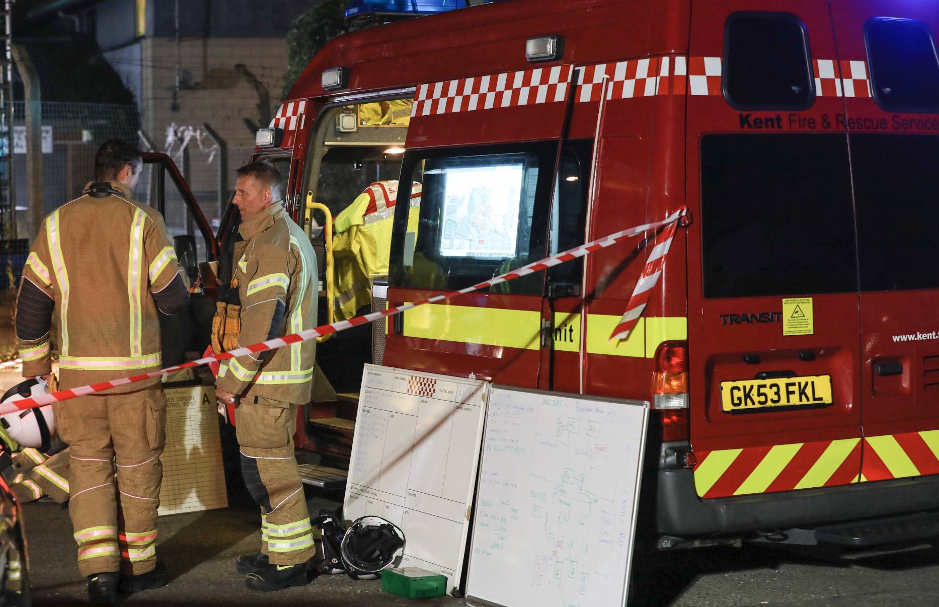 Kent Fire And Rescue Service Was Called To Reports Of A Fire At A Commercial Premises In Canterbury Road, Margate