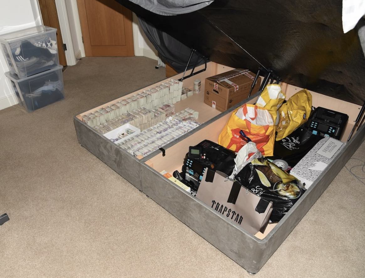 National Crime Agency Officers Have Arrested Two Men As Part Of A Drugs And Money Laundering Investigation Which Led To The Seizure Of More Than £1.6m Last Year