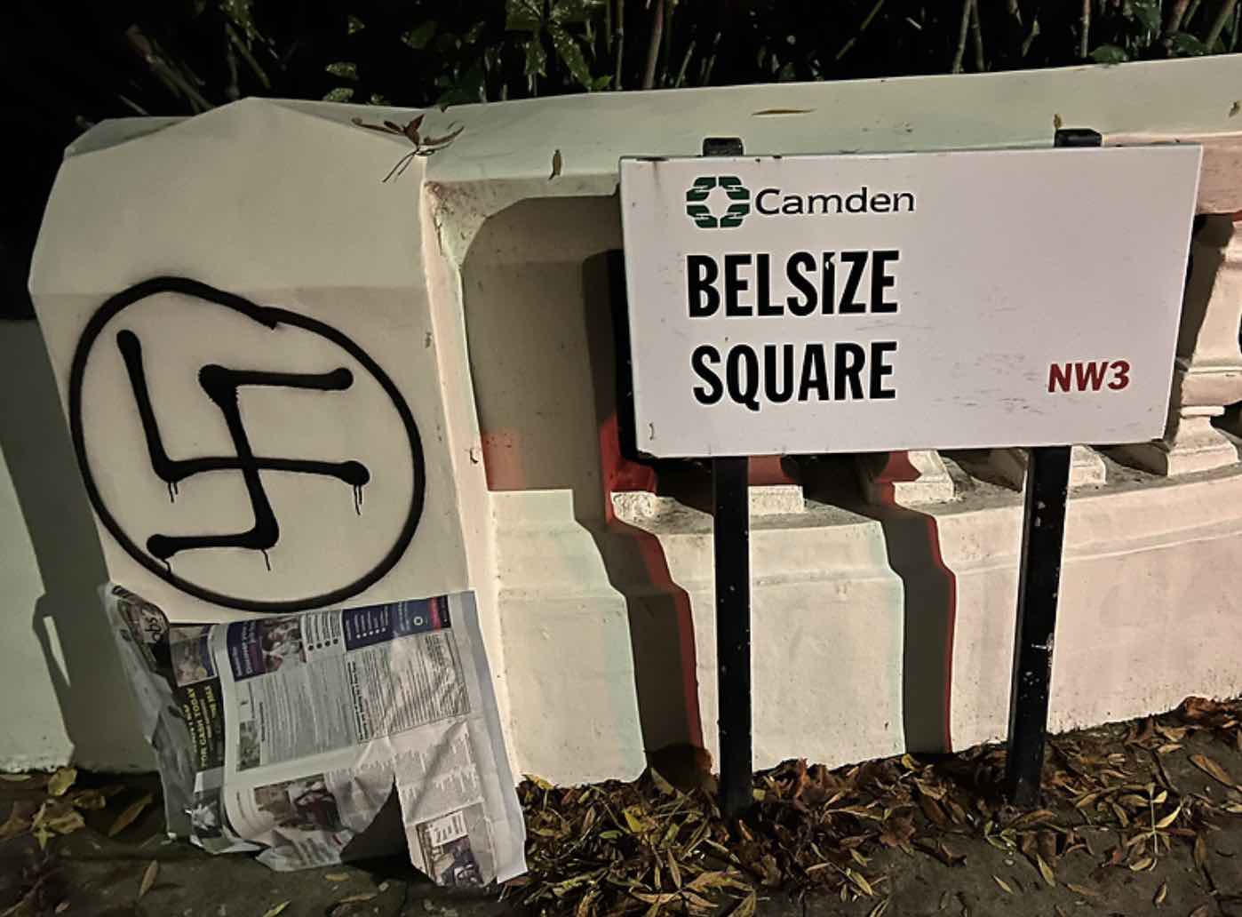 Detectives Investigating Criminal Damage To A Number Of Buildings In Camden Have Arrested A Man