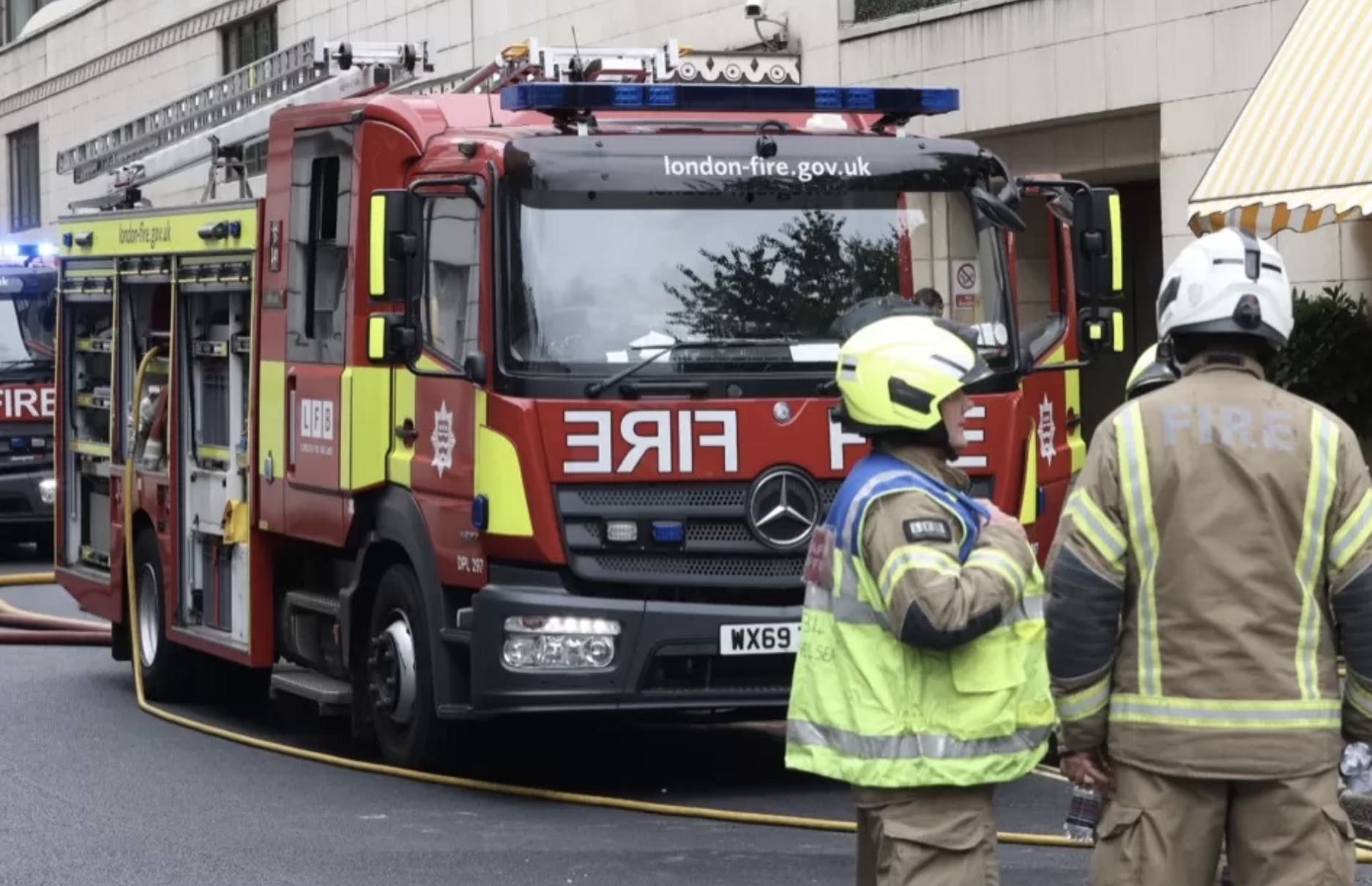Man Rushed To Hospitial After Substance Sprayed In His Face Outside The Dorchester Hotel As Police Probe Roadrage Attack