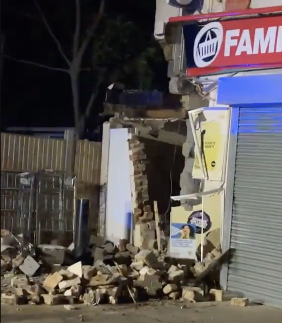 Gang Rip Out Cash Machine Using A Digger In Canterbury Raid