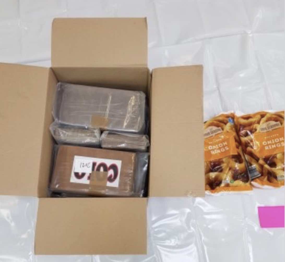 Lorry Driver Charged After Cocaine Worth £33m Discovered In Cover Load Of Onion Rings