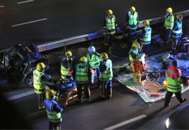 A3 Closure  Following Collision Near Havant