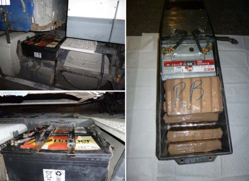 Cell Bound: Driver Jailed For Attempting To Smuggle £650,000 Of Cocaine Hidden In Hgv Battery Compartment