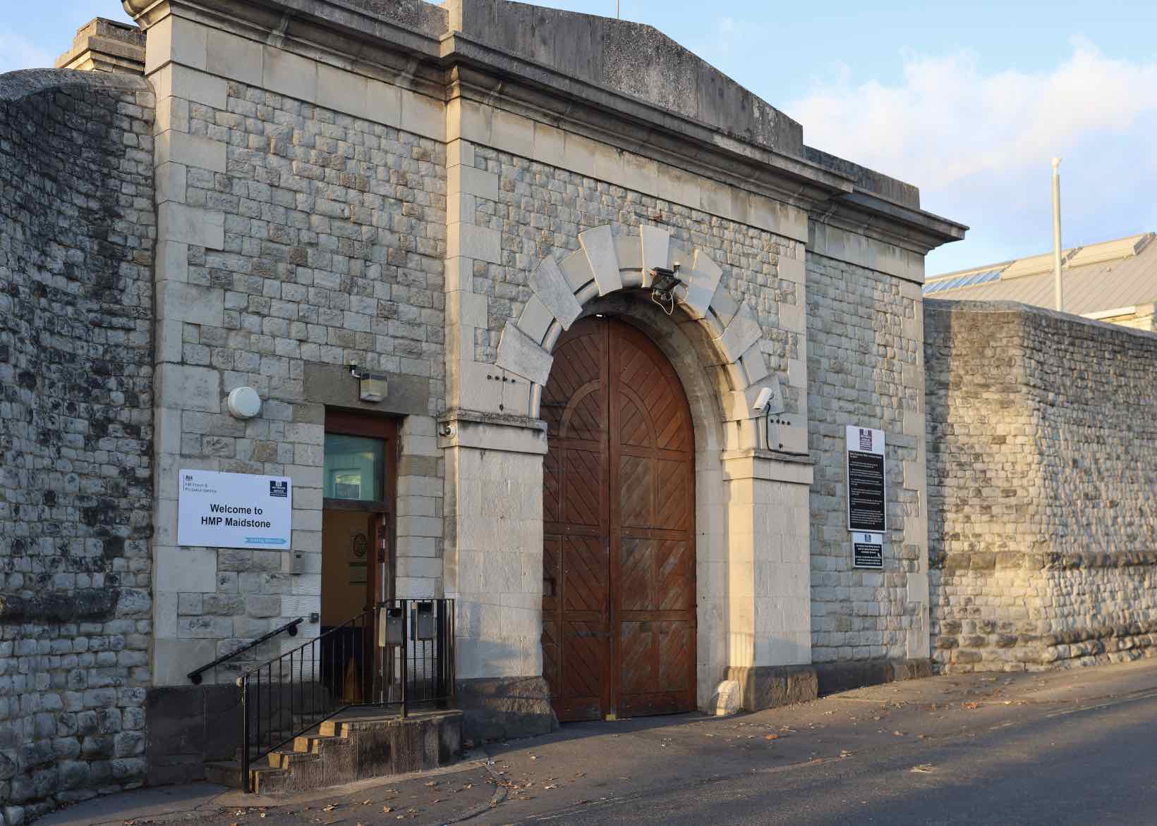 Maidstone Prison Inmate Charged With Murder