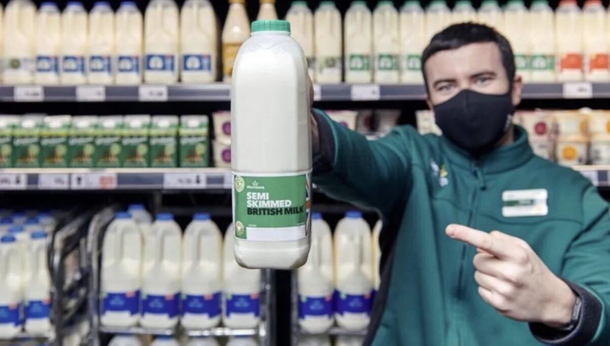 Morrisons Ditches ‘Use By’ Dates on Milk to Save Millions of Pints from Waste