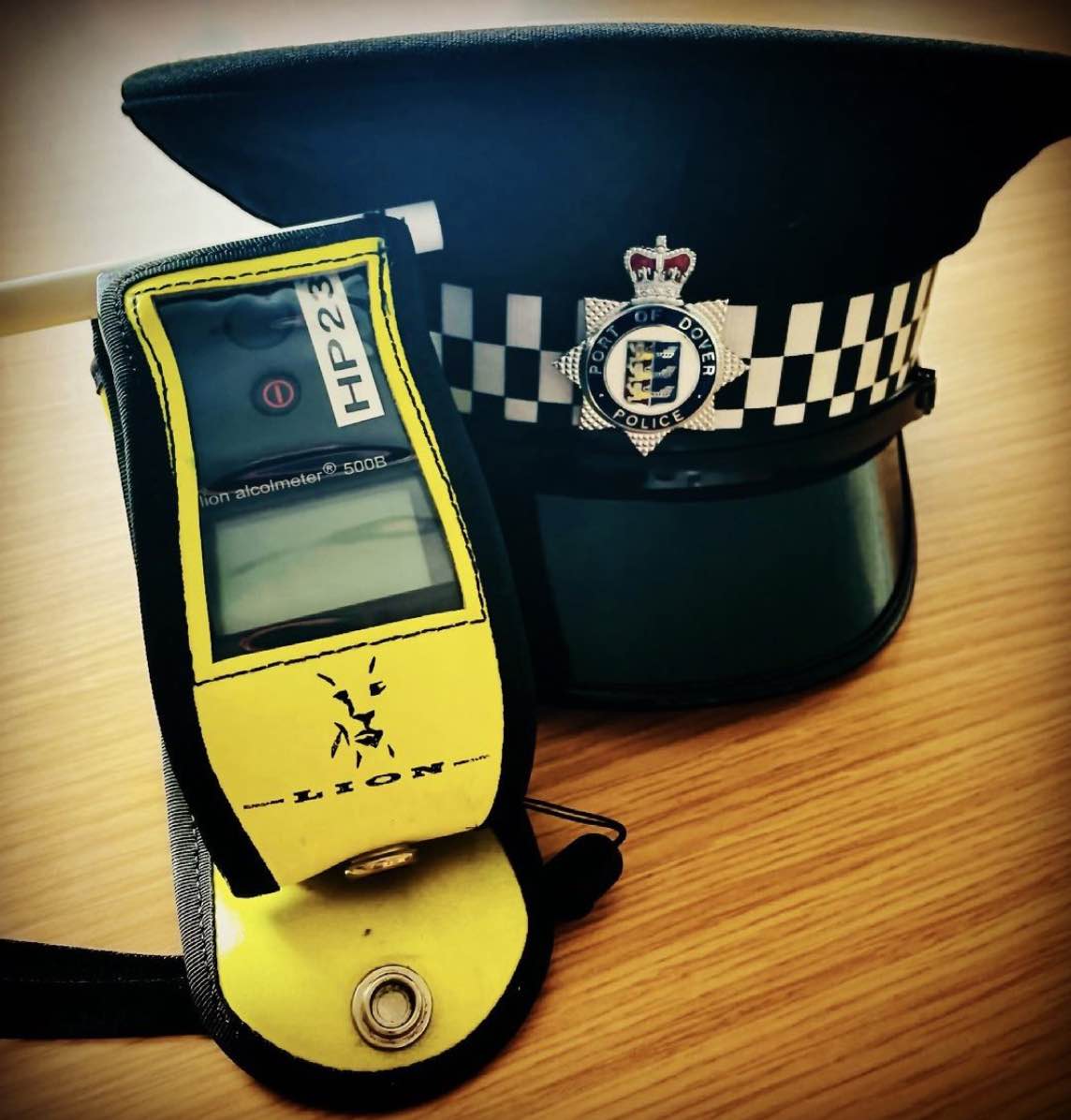 Security Called Police After They Spoke With The Driver Of An Hgv, Who Appeared To Be Under The Influence