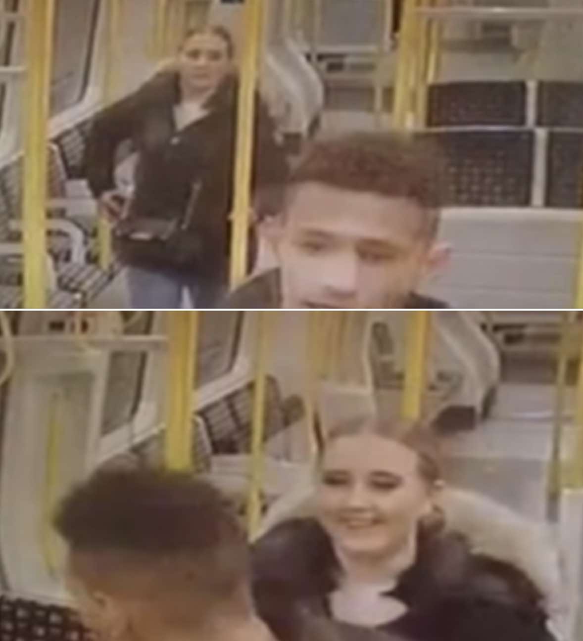 Officers Investigating An Incident In Which Three People Were Assaulted On-board A Metropolitan Line Underground Service Are Releasing Cctv Images In Connection