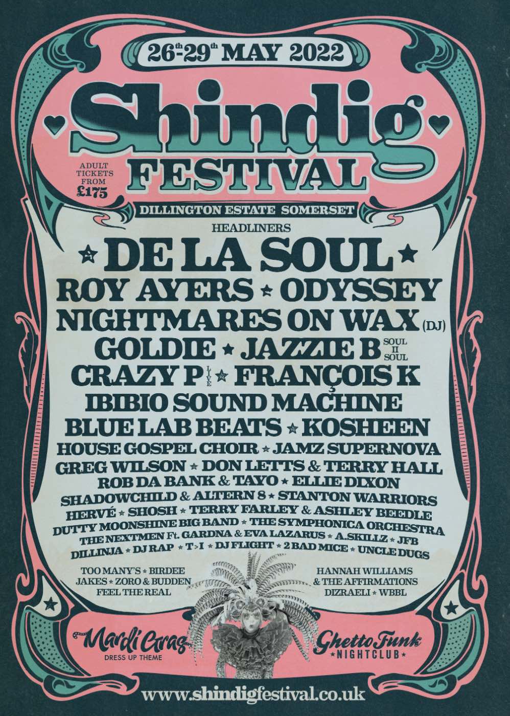 Signalling the start of the summer, Shindig Festival (26th-29th May 2022) will be the finest yet. It’s taking place in a NEW location: Di…