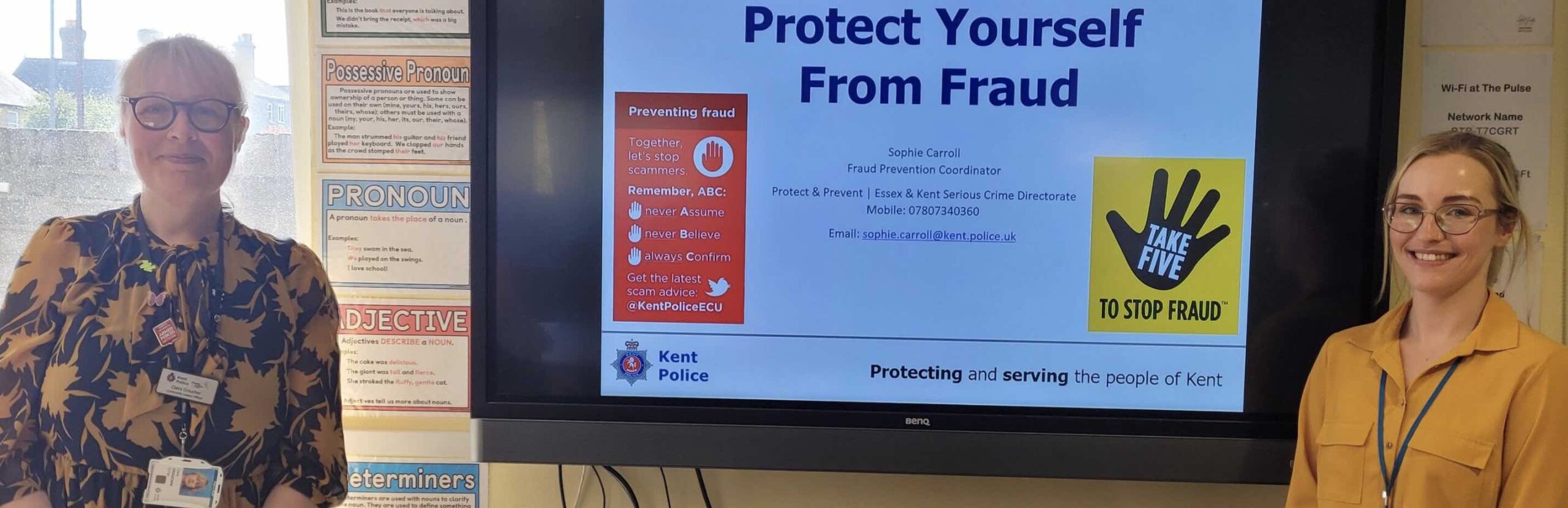 Fraud Prevention Talks By Kent Police Have Been Taking Place In Sittingbourne To Help Protect Vulnerable People