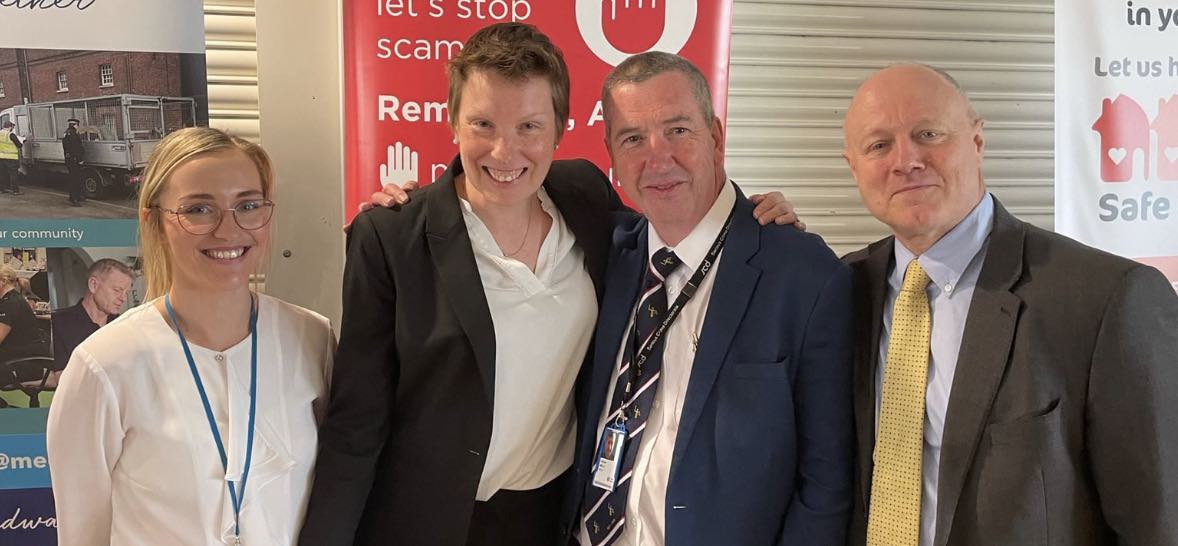 Advice On What People Can Do To Prevent Becoming A Victim Of Fraud Was Issued To The Over 55s At An Event Held In Chatham