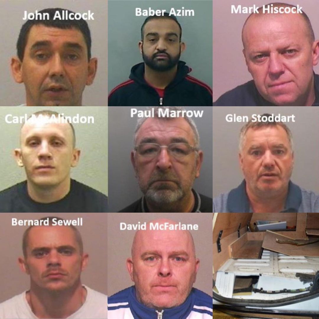 Members From A South Tyneside Drugs Ring Which Joined Forces With A Merseyside Organised Crime Group Have Been Jailed For A Total Of 46 Years