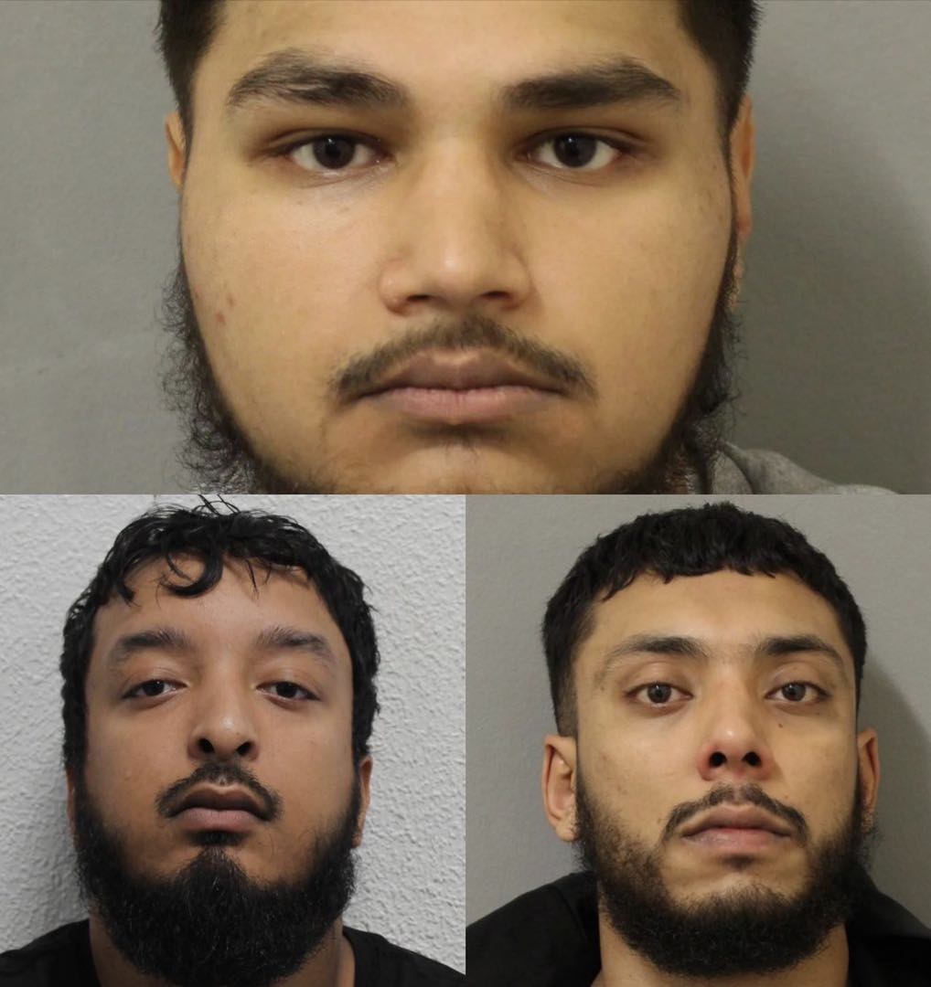 Three men who brutally beat a man with a steering wheel lock have been jailed after they were caught on dash cam planning the attack, car…