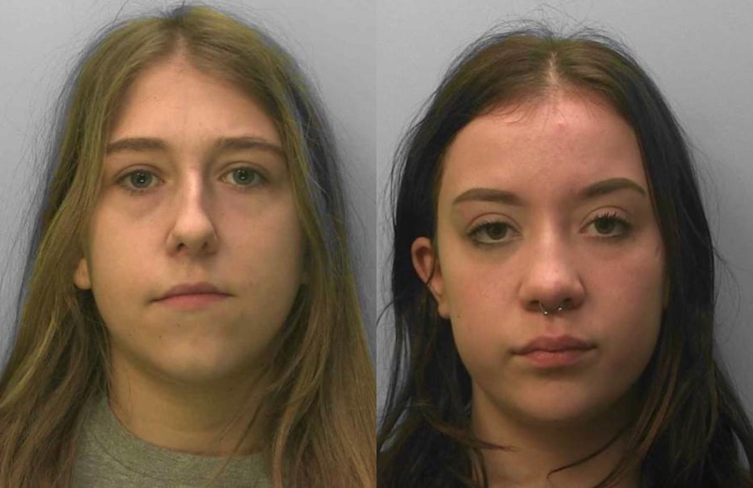 Police in Sussex are still searching for Ella McGarry (left) and Kayleigh Wheeler, who are missing together from the Bognor and Worthing …