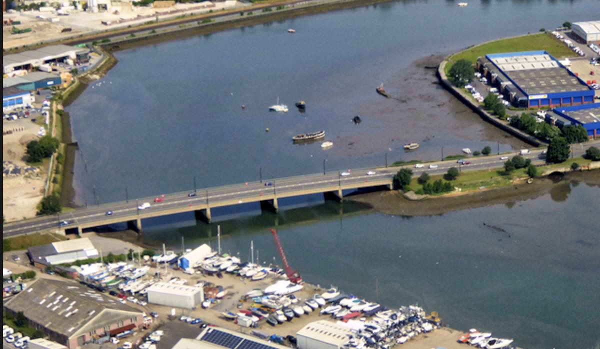 A Southampton Bridge Was Partially Closed Due To Concerns For The Welfare Of A Man Seen In The Area