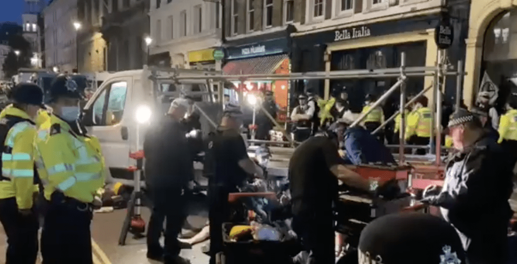 Officers Have Been Working In Central London  Policing Various Protests By Extinction Rebellion And Other Groups