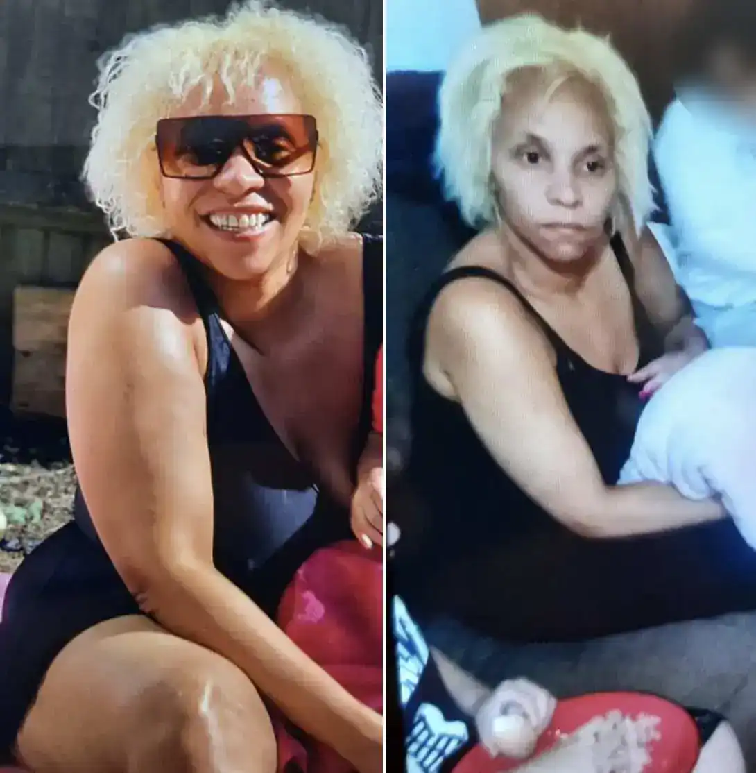 Steffany Campbell is believed to be dressed in black shorts and a white tank top