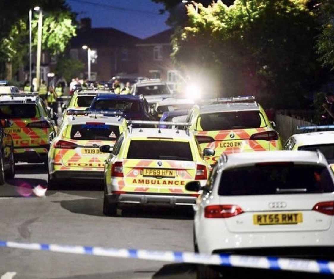 After Two Officers Were Seriously Injured During An Armed Confrontation At A House In Northern Lincolnshire, Police Shot A Man