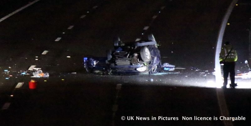 Drugged Up Drunk Driver Kills Pal In 103mph Motorway Horror Crash