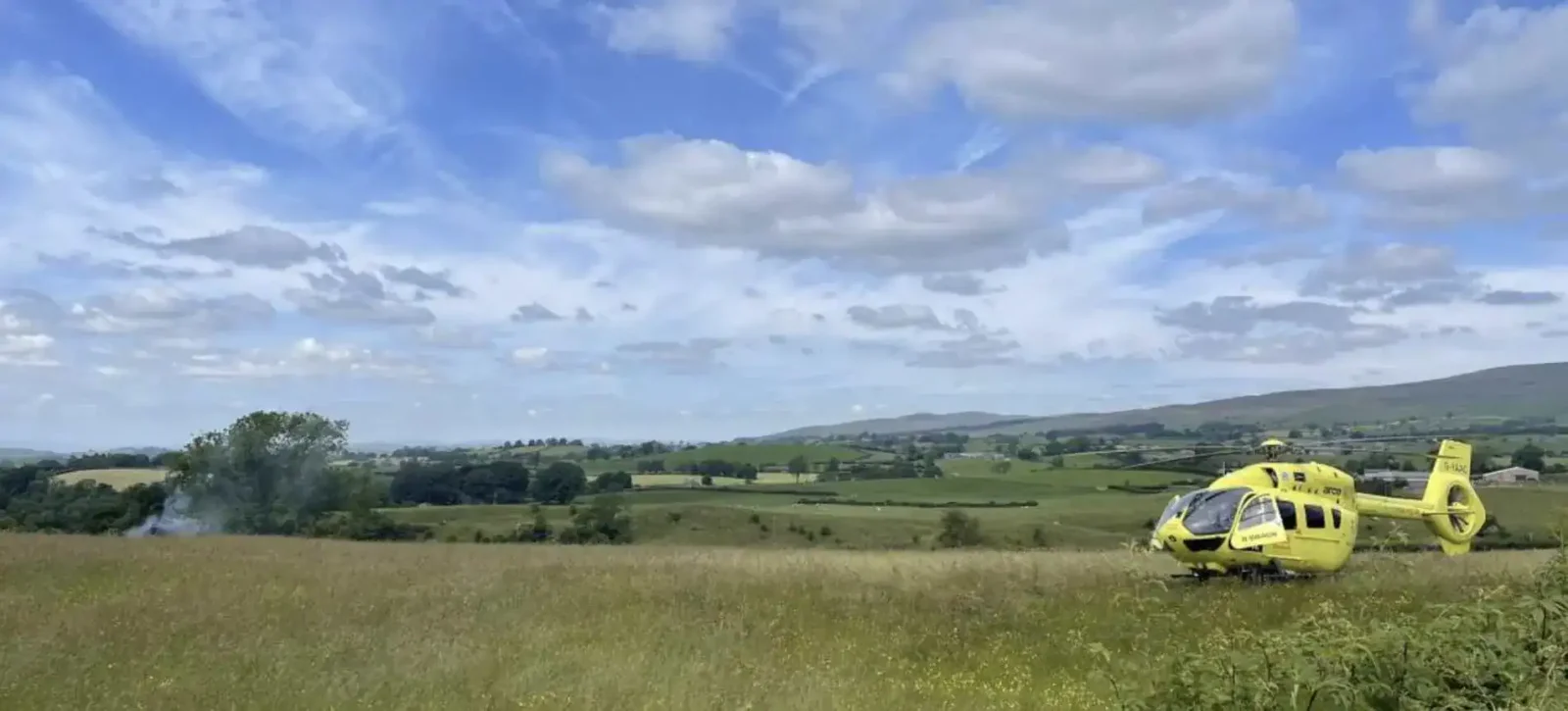 Helicopter Crashes Near Burton in Lonsdale: Massive Emergency Search Underway in North Yorkshire