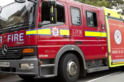 This afternoon, five fire engines and approximately 35 firefighters were dispatched to a fire at a pub on Hampton Hill’s High Street